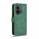For Honor 400 Skin Feel Magnetic Flip Leather Phone Case(Green) - 3