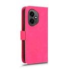 For Honor 400 Skin Feel Magnetic Flip Leather Phone Case(Rose Red) - 3