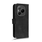 For Honor Power 5G Skin Feel Magnetic Flip Leather Phone Case(Black) - 3