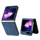 For Samsung Galaxy Z Flip5 AZNS 3D Embossed Skin Feel Phone Case(Blue) - 1