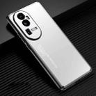For OPPO Reno10 Pro+ Frosted Metal Phone Case(Silver) - 1