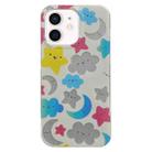 For iPhone 11 PC + TPU Dual-side Laminating IMD Phone Case(White Star Moon) - 1