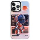 For iPhone 14 Pro Mechanical Astronaut Pattern TPU Phone Case(Orange) - 1