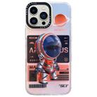 For iPhone 13 Pro Max Mechanical Astronaut Pattern TPU Phone Case(Orange) - 1