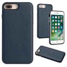 For iPhone 6s Plus / 7 Plus / 8 Plus Leather Texture Full Coverage Phone Case(Blue) - 1