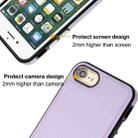 For iPhone SE 2022 / 6 / 7 / 8 / SE 2020 Leather Texture Full Coverage Phone Case(Purple) - 4