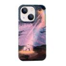 For iPhone 13 Dual-sided Lamination Oil Painting IMD Phone Case(Under The Sun) - 1