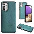 For Samsung Galaxy A13 4G Leather Texture Full Coverage Phone Case(Green) - 1