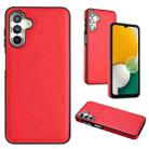 For Samsung Galaxy A13 5G / A04S / M13 5G Leather Texture Full Coverage Phone Case(Red) - 1