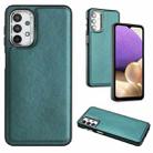For Samsung Galaxy A32 5G Leather Texture Full Coverage Phone Case(Green) - 1