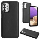 For Samsung Galaxy A32 5G Leather Texture Full Coverage Phone Case(Black) - 1