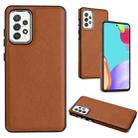 For Samsung Galaxy A53 5G Leather Texture Full Coverage Phone Case(Brown) - 1