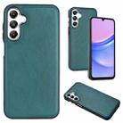 For Samsung Galaxy A25 5G Leather Texture Full Coverage Phone Case(Green) - 1