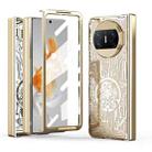 For Huawei Mate X3 Mechanical Legend Integrated Electroplating All-inclusive Phone Case(Champagne Gold) - 1