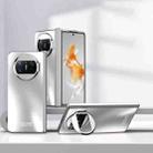 For Huawei Mate X3 Sub-plating Frame PC Phone Case(Silver) - 1
