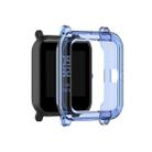 For Amazfit Bip Lite Version 1S / Bip S Transparent TPU Watch Protective Case(Transparent Blue) - 1