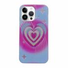 For iPhone 14 Pro PC + TPU Dual-side Laminating IMD Phone Case(Tassel Love) - 1