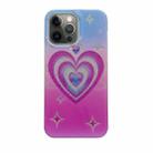 For iPhone 12 Pro Max PC + TPU Dual-side Laminating IMD Phone Case(Star Love) - 1