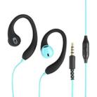 Mucro R12 Wired Stereo Over-Ear Sports Earphone, Length: 1.2m(Blue) - 1