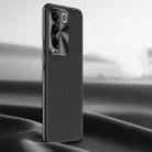 For vivo S16 / S16 Pro Litchi Texture Genuine Leather Phone Case(Black) - 1