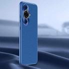 For Huawei nova 11 Pro Litchi Texture Genuine Leather Phone Case(Blue) - 1