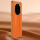 For Huawei Mate 40 RS Litchi Texture Genuine Leather Phone Case(Orange) - 1