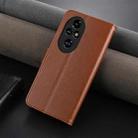 For Honor 200 AZNS Sheepskin Texture Flip Leather Phone Case(Brown) - 3