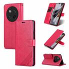 For Honor X60 Pro AZNS Sheepskin Texture Flip Leather Phone Case(Red) - 1