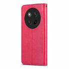 For Honor X60 Pro AZNS Sheepskin Texture Flip Leather Phone Case(Red) - 3