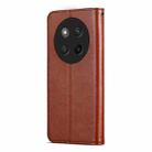 For Honor X60 Pro AZNS Sheepskin Texture Flip Leather Phone Case(Brown) - 3