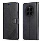 For Honor Magic7 AZNS Sheepskin Texture Flip Leather Phone Case(Black) - 2