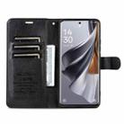 For Honor Magic7 AZNS Sheepskin Texture Flip Leather Phone Case(Black) - 3