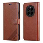 For Honor Magic7 AZNS Sheepskin Texture Flip Leather Phone Case(Brown) - 2