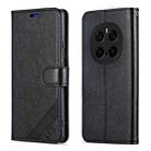 For Honor Magic7 Pro AZNS Sheepskin Texture Flip Leather Phone Case(Black) - 2