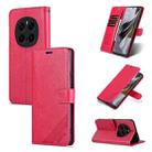 For Honor Magic7 Pro AZNS Sheepskin Texture Flip Leather Phone Case(Red) - 1