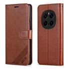 For Honor Magic7 Pro AZNS Sheepskin Texture Flip Leather Phone Case(Brown) - 2