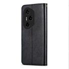 For Honor 300 Pro AZNS Sheepskin Texture Flip Leather Phone Case(Black) - 3