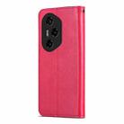 For Honor 300 Pro AZNS Sheepskin Texture Flip Leather Phone Case(Red) - 3