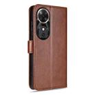For Honor Play 60 AZNS Sheepskin Texture Flip Leather Phone Case(Brown) - 3