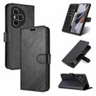 For Honor 400 Pro Global 160.8mm AZNS Sheepskin Texture Flip Leather Phone Case(Black) - 1