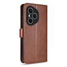 For Honor 400 Pro Global 160.8mm AZNS Sheepskin Texture Flip Leather Phone Case(Brown) - 3