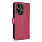 For Honor 400 Global 156.5mm AZNS Sheepskin Texture Flip Leather Phone Case(Red) - 3