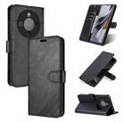 For Honor X70 5G AZNS Sheepskin Texture Flip Leather Phone Case(Black) - 1