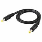 DC Power Plug 5.5 x 2.5mm Male to Male Adapter Connector Cable, Cable Length:1m(Black) - 4