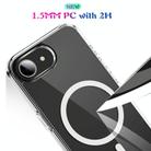 For iPhone 16e MagSafe Clear Acrylic PC +TPU Phone Case(Transparent) - 2