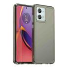 For Motorola Moto G84 Candy Series TPU Phone Case(Transparent Grey) - 1