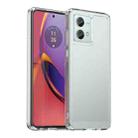 For Motorola Moto G84 Candy Series TPU Phone Case(Transparent) - 1
