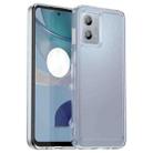 For Motorola Moto G53 5G Candy Series TPU Phone Case(Transparent) - 1