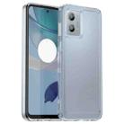 For Motorola Moto G53y Candy Series TPU Phone Case(Transparent) - 1