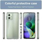 For Motorola Moto G54 Power Candy Series TPU Phone Case(Transparent) - 2
